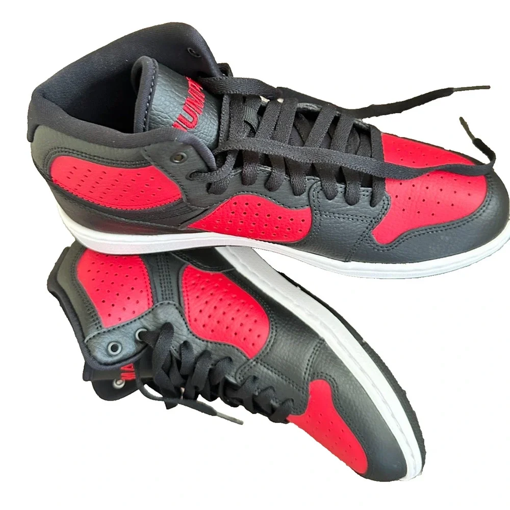 Nike Air Jordan Access Basketball Shoes Black Red White Men Size 8 New With Box